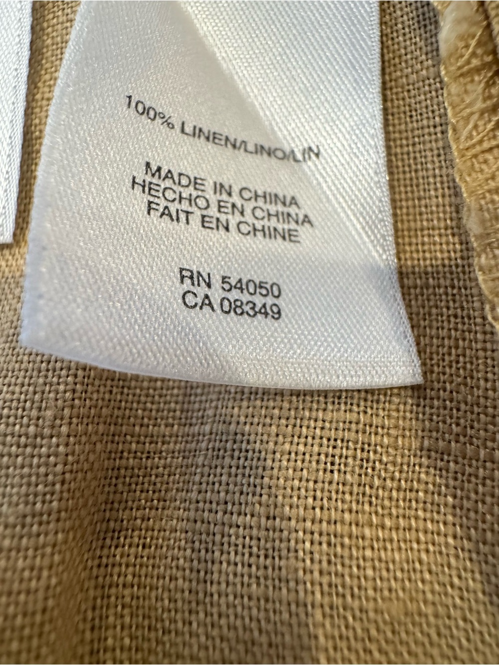 Vintage Jones NY Khaki Midi Skirt | Women’s 16 | Low-Rise Tie-Waist Full A-Line - Picture 8 of 8